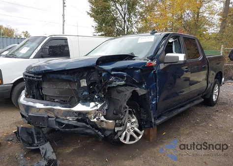2019 Chevrolet Silverado 1500 Lt from USA, damaged, VIN 3GCUYDED7KG193050